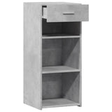 Sideboard Concrete Grey 40x42.5x93 cm Engineered Wood 846316