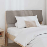 Upholstered Headboard Taupe 100 cm Solid Pine Wood 879247