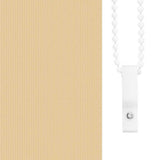 Roller Blind Blackout Beige 130x175 cm Fabric Width 126.6 cm Polyester 4010770