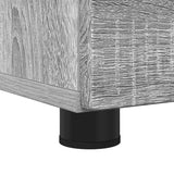Bathroom Cabinet with Drawer Grey Sonoma 76.5 x 35 x 64 cm 883300