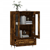 Highboard Smoked Oak 69.5x31x115 cm Engineered Wood 828281