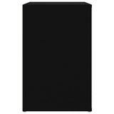 Shoe Cabinet Black 130x35x54 cm Engineered Wood 816745