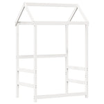 Bed Frame with Roof without Mattress White 80x200 cm 3282163