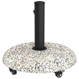 Parasol Base 21kg Multicolour Concrete Round 42007318