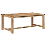Dining Table 200x100x75 cm Solid Wood Mango 358950