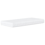 Daybed with Mattress Light Grey 90x190 cm Fabric 3196883