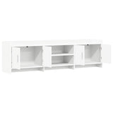 TV Cabinet 168 x 33 x 47 cm White Engineered Wood 8011179