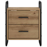 Hanging Bedside Cabinet Artisan Oak 40 x 30 x 50 cm 8013552