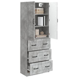 Cabinet Set 2 pcs Concrete Grey 66 x 34.5 x 87 cm 3416964