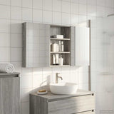 Bathroom Cabinet Set 3 pcs 120 x 10.5 x 60.5 cm Engineered wood 3403733