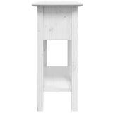Console Table BODO White 90x34.5x73 cm Solid Wood Pine 355071