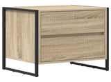 Bedside Table 2 pcs Sonoma 50 x 39.5 x 50 cm Engineered Wood 886681