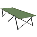 Folding Camping Bed Folding 2 pcs Amy yellow 206 x 76 x 74 cm 42003172