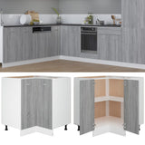 Kitchen Cabinet Lyon Grey Sonoma 75.5x75.5x81.5 cm Engineered Wood 815583