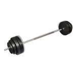 Folding Weight Bench Dumbbell Barbell Set Home Gym 270166