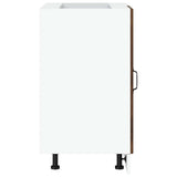 Kitchen Base Cabinet Lyon Smoked Oak Engineered Wood 854293