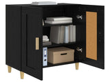Sideboard Black Oak 69.5 x 34 x 90 cm Engineered Wood 8010877