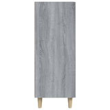 Sideboard Grey Sonoma 69.5x34x90 cm Engineered Wood 817352