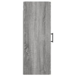 ZNTS Wall Mounted Cabinet Grey Sonoma 34.5x34x90 cm 828922