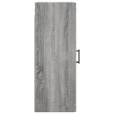 ZNTS Wall Mounted Cabinet Grey Sonoma 34.5x34x90 cm 828922