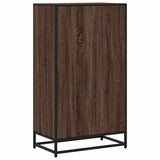 Book Cabinet Brown Oak 60x35x107.5 cm Engineered Wood 849118
