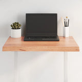 Table Top Light Brown 60x50x cm Treated Solid Wood Live Edge 363933