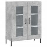 Highboard Concrete Grey 69.5x34x180 cm Engineered Wood 3189329
