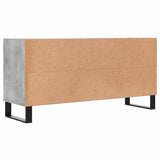 TV Cabinet Concrete Grey 103.5x30x50 cm Engineered Wood 827000
