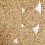 Area Rugs Natural 100 x 152 cm Jute 42010821