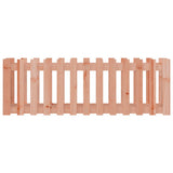 Garden Raised Bed with Fence Design 150x50x50 cm Solid Wood Douglas 832495
