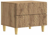 Bedside Table Artisan Oak 43 x 34.5 x 48 cm Engineered Wood 895003