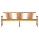 Garden Bench Warm Teak Wood Fine Sanded Teak Hardwood Large 316624