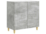 Sideboard Concrete Grey 66 x 34.5 x 90 cm Engineered Wood 894588