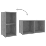 TV Cabinets 2 pcs Concrete Grey 72x35x36.5 cm Engineered Wood 3079947