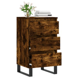 Sideboard Smoked Oak 40x35x70 cm Engineered Wood 831105