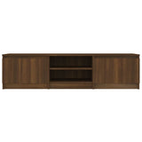 ZNTS TV Cabinet Brown Oak 140x40x35.5 cm Engineered Wood 815359