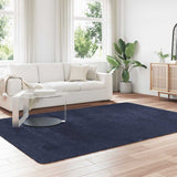 Shaggy Rug High Pile NAVARRA Navy 200x290 cm Polyester 4102851