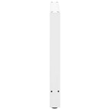 Dining Table Legs White 2 pcs 80x cm Steel 4013313