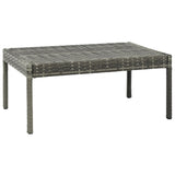 Garden Lounge Set Grey PE rattan Large Modular 313135