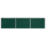 Raised Garden Bed Green 240 x 40 x 55 cm cold-rolled steeel 8006254