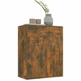 Sideboard Smoked Oak 60x30x75 cm Engineered Wood 815375