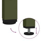 Livestock Feeder Olive Green 100 x 60 x 90 cm Cold-Rolled Steel 874658