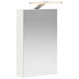 Bathroom Mirror Cabinet White 30 x 10.5 x 50 cm Engineered wood 889015