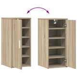 Shoe Cabinet Sonoma Oak 32x35x70 cm Engineered Wood 808960