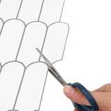 Decorative Stickers 20 pcs White Grey 30 x 30 x 0.8 cm 42021291