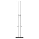Trade Show Displays 2 pcs Black 30 x 23.5 x 210 cm Steel 3407634