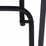 Garden Table Folding Anthracite 50 x 50 x 72 cm Metal 42010320