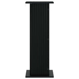 Plant Stand Black 30.5 x 30 x 80.5 cm Engineered Wood 899764