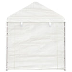 Gazebo with Roof White 13.38x2.28x2.69 m Polyethylene 3155482