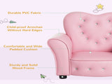 Kids Armchair Toddler Chair Seating Relax Playroom Seater Girl Princess Pink T3398P347631